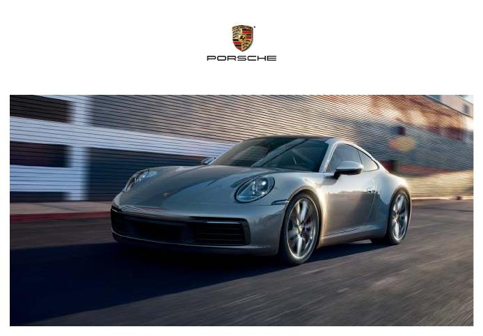 Рекламный буклет Porsche 991 US